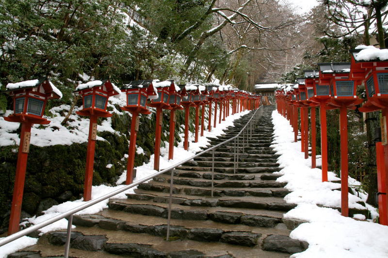 貴船神社冬