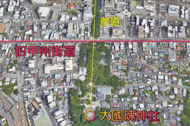 大國魂神社の地図1