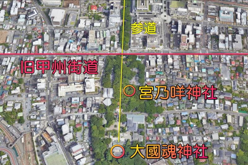 大國魂神社の地図3